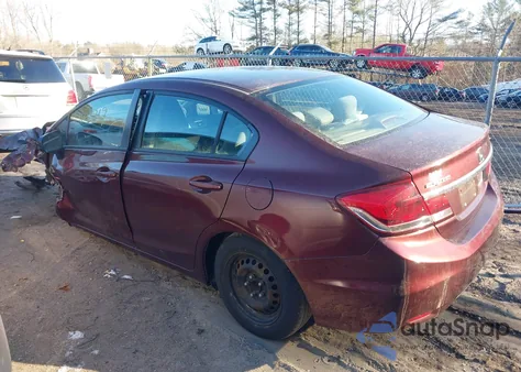 2015 Honda Civic Lx из США, поврежденный, VIN 19XFB2F57FE297321